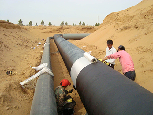 μ��ꃱ���̩��Դ�������޹�˾����ú��ܵ��������ܵ�ʩ���F(xi��n)��(ch��ng)